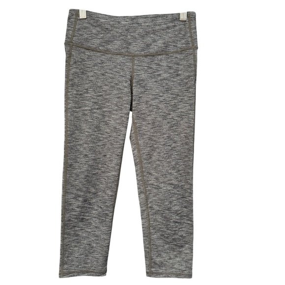 Athleta Pants - Athleta Gray Capri Leggings Heathered XS